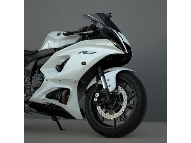 Yamaha YZF R7 Motorrad Verkleidung 2021-2024 - Glanzendes Weiss