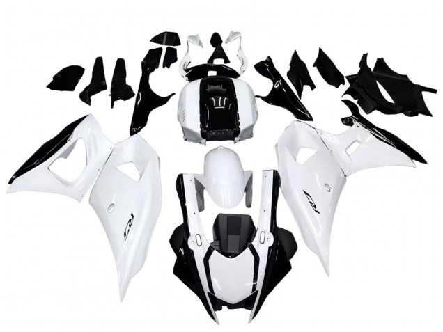 Yamaha YZF R7 Motorrad Verkleidung 2021-2024 - Glanzendes Weiss