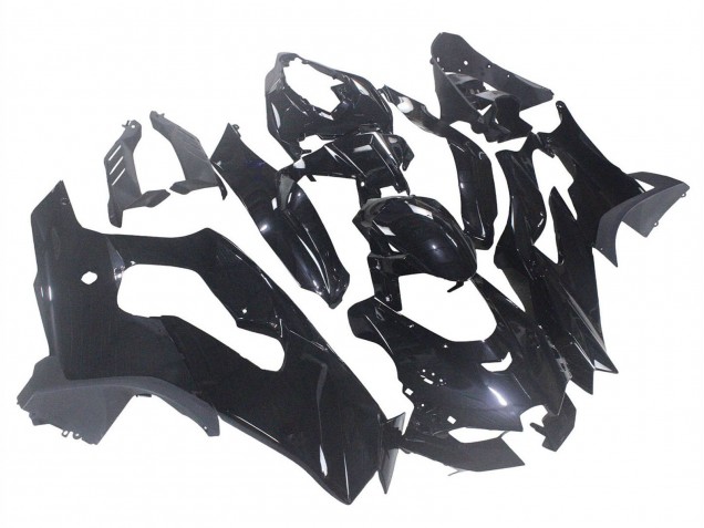 Kawasaki ZX10R Motorrad Verkleidung 2021-2025 - Glanzendes Schwarz
