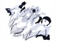 Kawasaki ZX10R Motorrad Verkleidung 2021-2026 - Weiss Schwarz