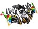 Kawasaki ZX6R Motorrad Verkleidung 2007-2008 - Bunt Playboy 223