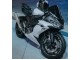 Kawasaki ZX6R Motorrad Verkleidung 2019-2022 - Weiss Schwarz Carbonfaser