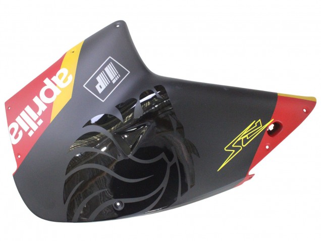 Aprilia RS125 Motorrad Verkleidung 2000-2005 - Schwarz Rot Gelb