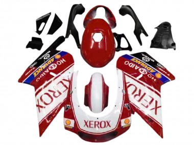 Aprilia RS125 Motorrad Verkleidung 2000-2005 - Weiss Rot Gelb Blau Xerox
