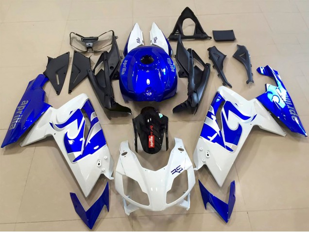 Aprilia RS125 Motorrad Verkleidung 2006-2011 - Weiss Blau Schwarz