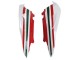 Aprilia RS125 Motorrad Verkleidung 2006-2011 - Weiss Rot Schwarz