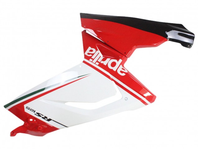Aprilia RS125 Motorrad Verkleidung 2006-2011 - Weiss Rot Schwarz