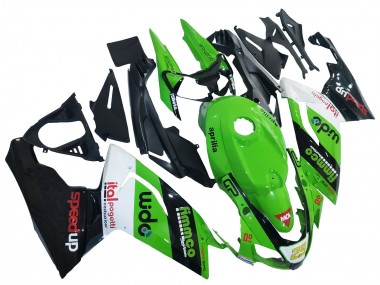 Aprilia RS125 Motorrad Verkleidung 2006-2011 - Grun Weiss Schwarz