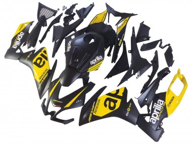 Aprilia RS4 50 125 Motorrad Verkleidung 2012-2018 - Gelb Matt Schwarz