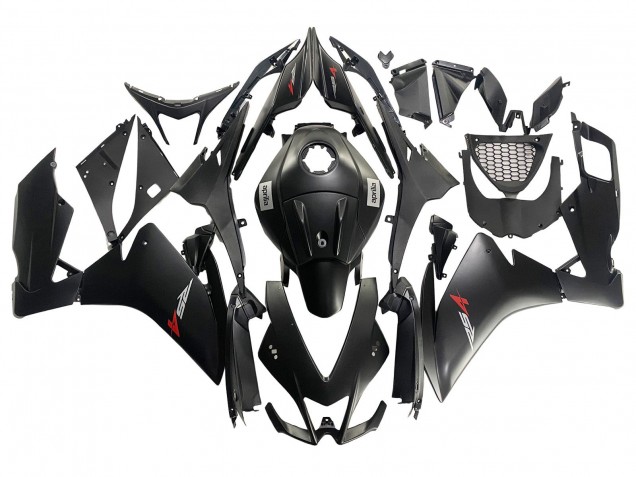 Aprilia RS4 50 125 Motorrad Verkleidung Kit 2012-2018 - Matt Schwarz