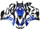 Aprilia RS4 50 125 Motorrad Verkleidung 2012-2019 - Blau Weiss Matt Schwarz