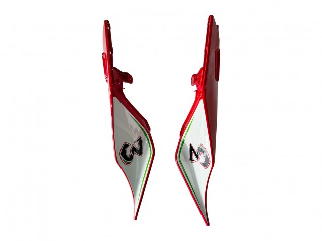 Aprilia RS4 50 125 Motorrad Verkleidung 2012-2018 - Weiss Rot Grun Gelb Alitalia