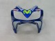 Honda CBR600 F4i Motorrad Verkleidung 2004-2007 - Blau Gelb Grun MoviStar