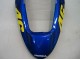 Honda CBR600 F4i Motorrad Verkleidung 2004-2007 - Gelb Blau Weiss Schwarz Nastro Azzurro