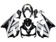 Honda CBR600 F4i Motorrad Verkleidung 2004-2007 - Weiss Glanzendes Schwarz
