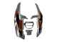 Honda CBR900RR 893 Motorrad Verkleidung 1996-1997 - Silber Rot Glanzendes Schwarz