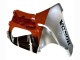 Honda CBR900RR 893 Motorrad Verkleidung 1996-1997 - Silber Rot Glanzendes Schwarz