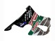 Honda CBR900RR 893 Motorrad Verkleidung 1996-1997 - Weiss Grun Grau Glanzendes Schwarz Castrol