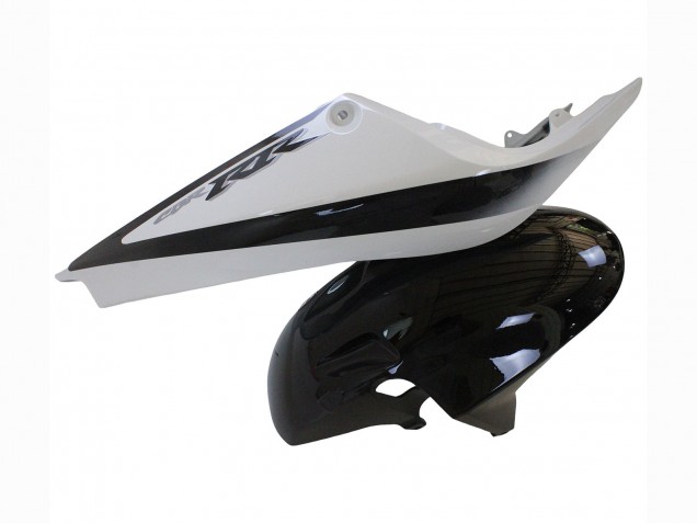 Honda CBR900RR 929 Motorrad Verkleidung 2000-2001 - Weiss Gelb Glanzendes Schwarz