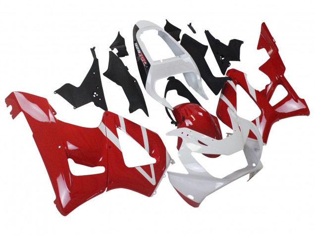 Honda CBR900RR 929 Motorrad Verkleidung 2000-2001 - Weiss Rot