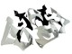 Honda CBR900RR 929 Motorrad Verkleidung 2000-2001 - Weiss Silber