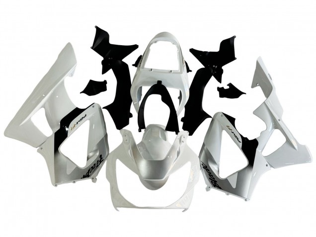 Honda CBR900RR 929 Motorrad Verkleidung 2000-2001 - Weiss Silber
