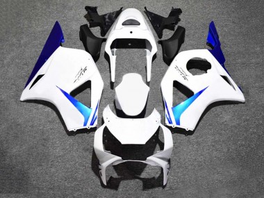 Honda CBR900RR 954 Motorrad Verkleidung 2002-2003 - Weiss Blau