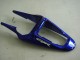Honda CBR900RR 954 Motorrad Verkleidung Kit 2002-2003 - Blau Glanzendes Schwarz