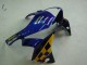Honda CBR900RR 954 Motorrad Verkleidung 2002-2003 - Blau Gelb Glanzendes Schwarz Telefumica MoviStar Castrol