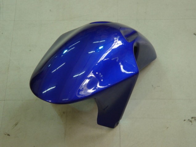 Honda CBR900RR 954 Motorrad Verkleidung 2002-2003 - Blau Gelb Glanzendes Schwarz Telefumica MoviStar Castrol