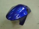 Honda CBR900RR 954 Motorrad Verkleidung 2002-2003 - Blau Gelb Glanzendes Schwarz Telefumica MoviStar Castrol
