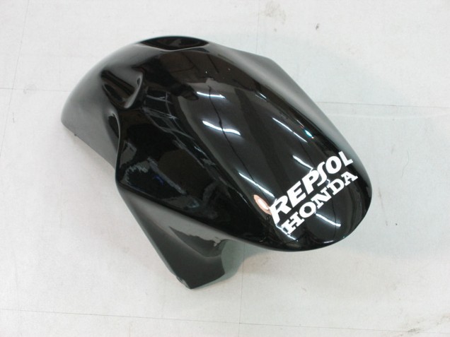 Honda CBR900RR 954 Motorrad Verkleidung 2002-2003 - Silber Glanzendes Schwarz