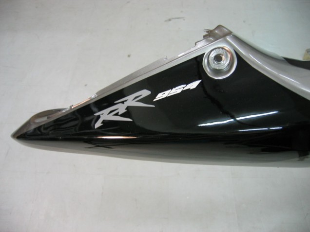 Honda CBR900RR 954 Motorrad Verkleidung 2002-2003 - Silber Glanzendes Schwarz