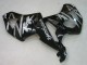 Honda CBR900RR 954 Motorrad Verkleidung 2002-2003 - Silber Glanzendes Schwarz