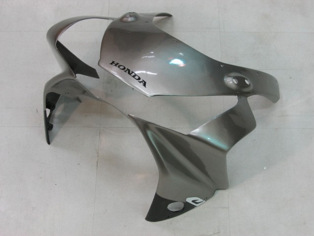 Honda CBR900RR 954 Motorrad Verkleidung 2002-2003 - Silber Glanzendes Schwarz