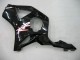 Honda CBR900RR 954 Motorrad Verkleidung 2002-2003 - Glanzendes Schwarz