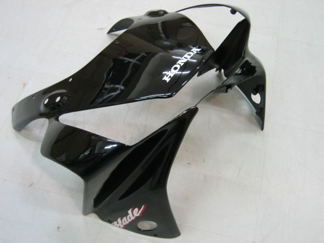 Honda CBR900RR 954 Motorrad Verkleidung 2002-2003 - Glanzendes Schwarz