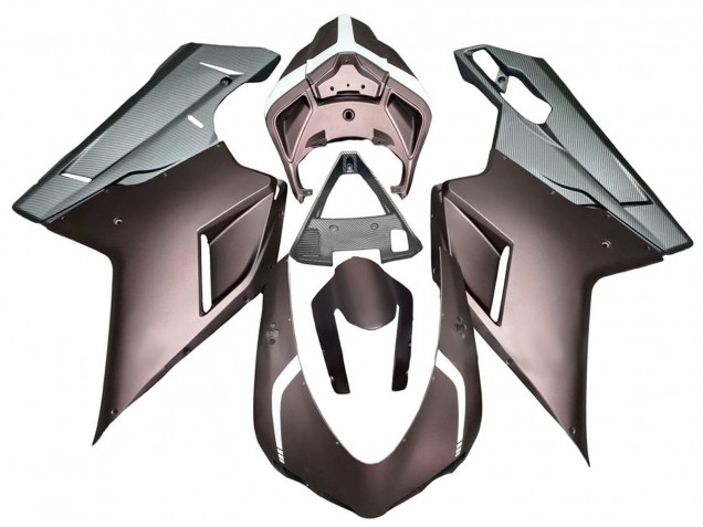 Ducati 848/1098/1198 Motorrad Verkleidung 2007-2014 - Carbonfaser