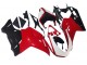 Ducati 1098 Motorrad Verkleidung 2007-2014 - Weiss Rot Glanzendes Schwarz