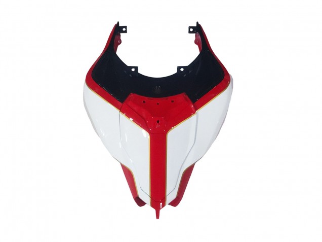Ducati 1098 Motorrad Verkleidung 2007-2014 - Weiss Rot Glanzendes Schwarz