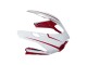 Ducati 1199 Motorrad Verkleidung 2011-2014 - Weiss Rot Glanzendes Schwarz