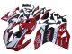 Ducati 959/1299 Motorrad Verkleidung 2015-2020 - Weiss Rot Schwarz Aruba 7