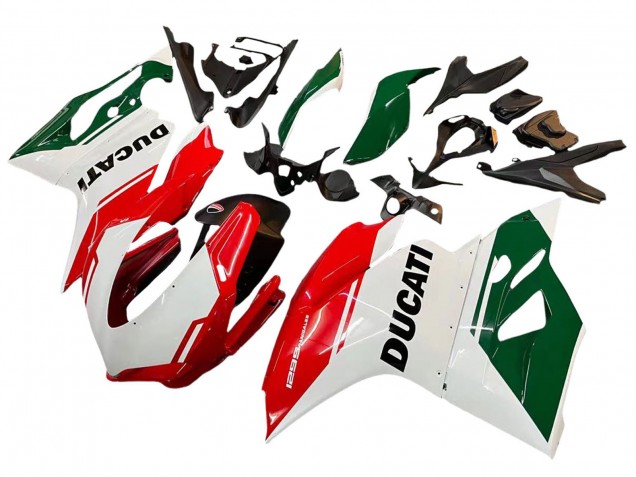 Ducati 1299 Motorrad Verkleidung 2015-2020 - Weiss Rot Grun Matt Schwarz