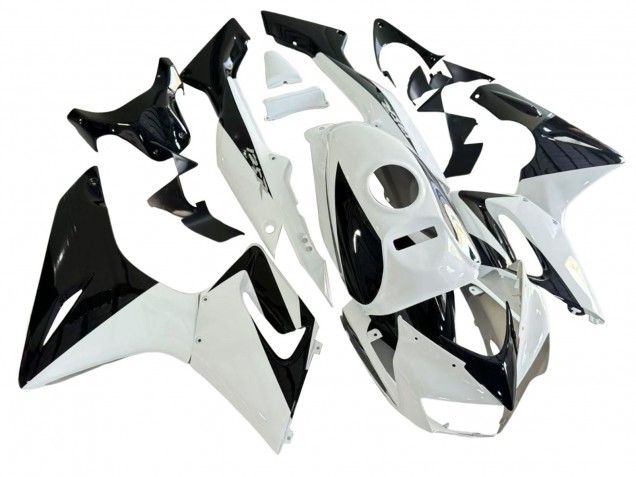 Honda CBR125R Motorrad Verkleidung 2002-2006 - Weiss Glanzendes Schwarz