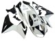 Honda CBR125R Motorrad Verkleidung 2002-2006 - Weiss Glanzendes Schwarz