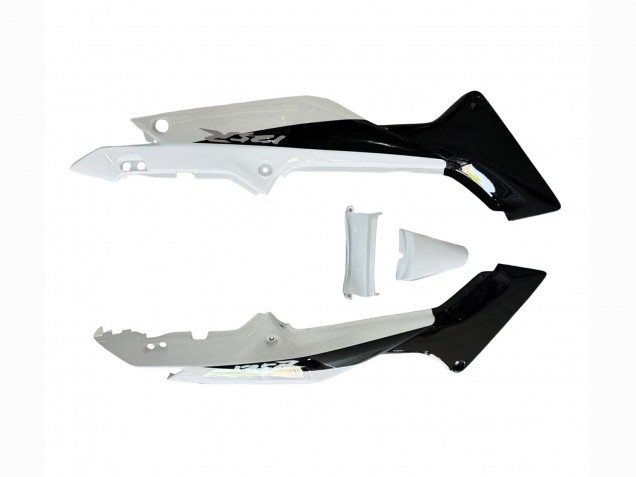 Honda CBR125R Motorrad Verkleidung 2002-2006 - Weiss Glanzendes Schwarz