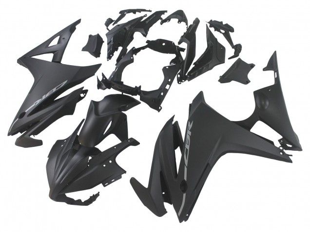 Honda CBR500R Motorrad Verkleidung 2016-2018 - Matt Schwarz