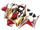 Honda CBR500R Motorrad Verkleidung 2016-2018 - Gelb Weiss Rot Repsol HRC