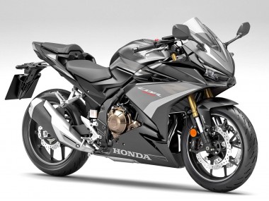 Honda CBR500R Motorrad Verkleidung 2022-2023 - Silber Grau Matt Schwarz