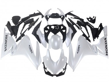 Honda CBR500R Motorrad Verkleidung 2022-2023 - Perl Weiss